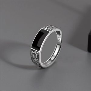 Vintage Engraved Dragon Ring